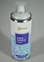 Эмаль аэрозольная Siana Effects глиттер 270 гр, сверкающее серебро - вид 1 миниатюра