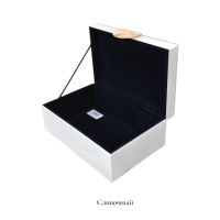 Шкатулка стеклянная ПРЕМИУМ h10 х 24 х 16.5 см, FA62-12 - вид 4 миниатюра