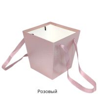 Коробка трапеция Текстурная h18 х 16.5 х 16.5 см, FA28-22 - вид 6 миниатюра