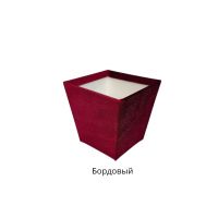 Коробка трапеция Бархат h11 х 11.5 х 11.5 см, FA28-27 - вид 5 миниатюра