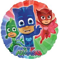 Шар фольгированный Герои в масках PJMASKS, 45 см - вид 1 миниатюра