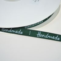 Лента тканная Hand made 1 см х 50 ярдов, W10-7(с) - вид 4 миниатюра