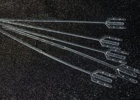 Держатель для ценника пластиковый, 33 см, 80 шт, W78-11 - вид 1 миниатюра