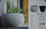 Кашпо для цветов Bowl beton+технологический горшок, d35 см, DKB480-422U - вид 2 миниатюра