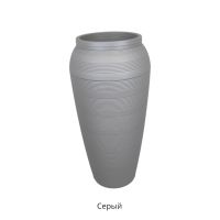 Кашпо пластиковое d27 х h83(23) см, FA57-38 - вид 1 миниатюра