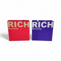 Сумка бумажная 35 х 35 х 13 см, RICH, 12 шт, FA55-42