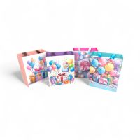 Сумка бумажная 32 х 25 х 12 см, Подарки, 12 шт, FA55-46 - вид 1 миниатюра