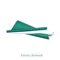 Бумага Крафт Новогодний дизайн, 72 см х 10 м - вид 7 миниатюра