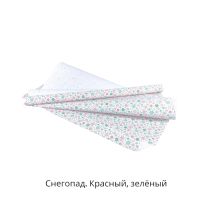 Бумага Крафт Новогодний дизайн, 72 см х 10 м - вид 2 миниатюра