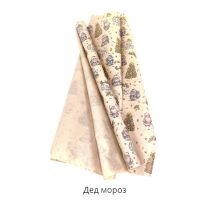 Бумага Крафт Новогодний дизайн, 72 см х 10 м - вид 15 миниатюра