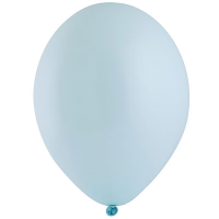 Надувные шары пастель Экстра 14", 25 шт, Ice Blue - вид 1 миниатюра