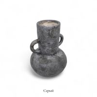 Ваза керамическая Кувшин Восток h25 х d8 см, FA60-32 - вид 1 миниатюра