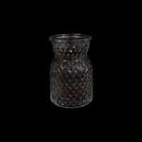 Ваза стеклянная Разные формы h11-13 см, набор из 10 шт, прозрачный, FA58-22 - вид 6 миниатюра