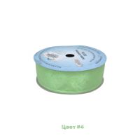Лента жатый атлас 4 см x 10 м - вид 4 миниатюра