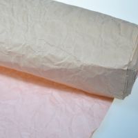 Бумага Эколюкс жатая 5 м, пыльная роза/кофе с молоком - вид 1 миниатюра