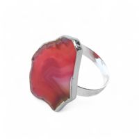 Кольцо для салфеток Камни d4.5 см, 6 шт, металл, серебро, FA61-8 - вид 5 миниатюра