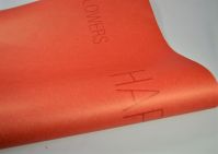 Бумага Крафт дизайнерская Happy Flowers 60 см х 10 м, красный - вид 1 миниатюра
