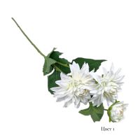 Георгин искусственный h65 см, M60-15 - вид 3 миниатюра
