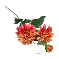 Георгин искусственный h65 см, M60-15 - вид 6 миниатюра