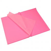 Бумага Тишью в листах 50 х 66 см, 50 шт, розовый, W52-1