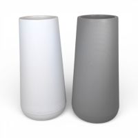 Кашпо пластиковое h83(26) х d26 см, FA57-56