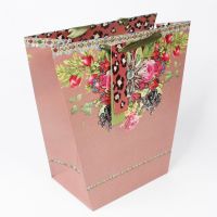Сумка бумажная трапеция Натюрморт, 33 х 22(33) х 14,5 см, 1 шт, ТА - вид 2 миниатюра