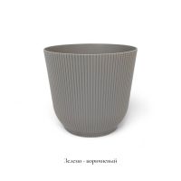 Кашпо пластиковое Рифленое d36 х h34 см, FA57-24 - вид 3 миниатюра
