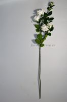 Роза кустовая искусственная, h93 см, Р32-9 - вид 1 миниатюра