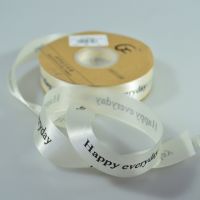 Лента атласная Happy every day, 2,5 см х 50 ярдов, W80-51 - вид 2 миниатюра