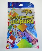 Надувные шары Хром ассорти 12", 25 шт - вид 2 миниатюра