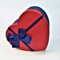 Коробка сердце, набор из 3 шт, красно-синий, М55-16 - вид 1 миниатюра