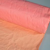 Бумага Эколюкс жатая 5 ярдов, красно-коралловый/персиковый - вид 1 миниатюра