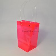 Сумка пластиковая цветная 20 х 18 х 10 см, М69-20 - вид 9 миниатюра