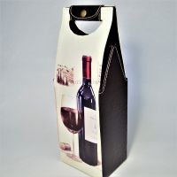 Подарочная сумка под бутылку, 12 х 40 х 10 см, М37-10 - вид 2 миниатюра
