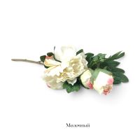 Пион искусственный h70 см, FA71-1 - вид 2 миниатюра