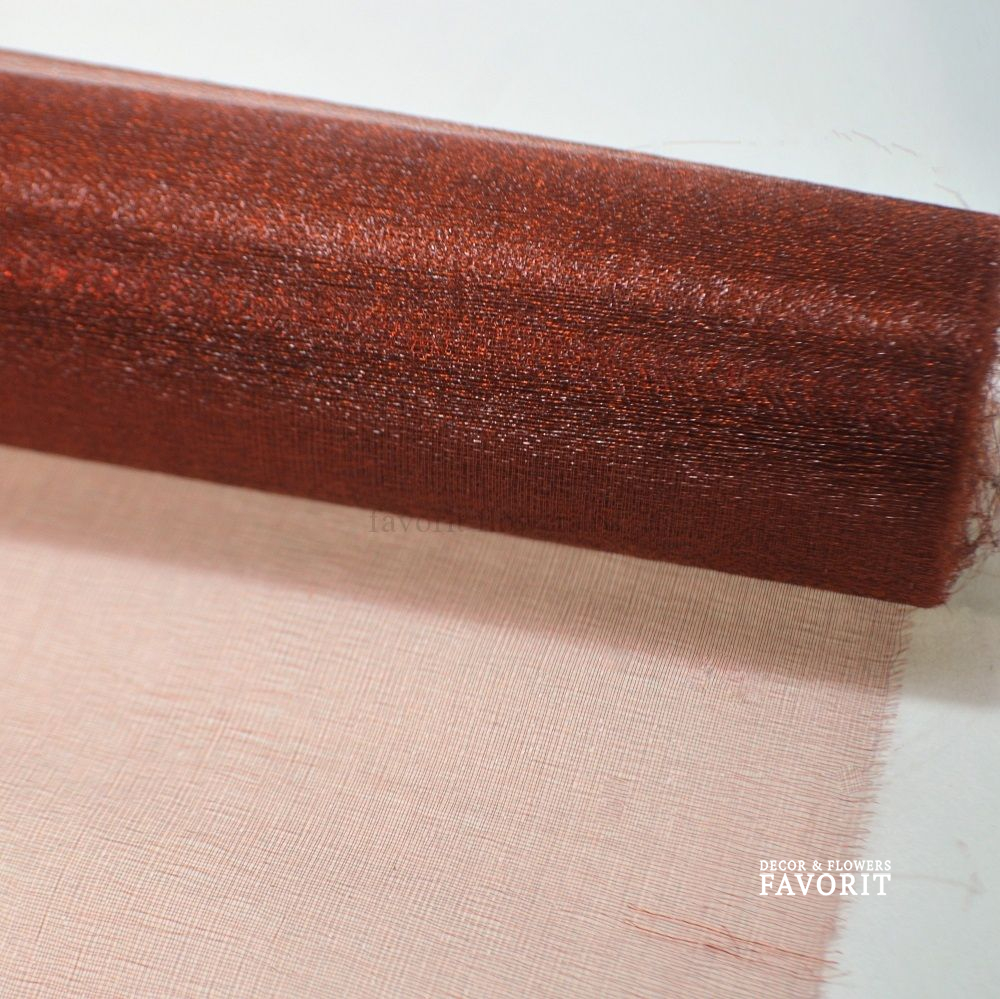 Органза 70 см х 9 м бордовый Органза 70 см х 9 м бордовый