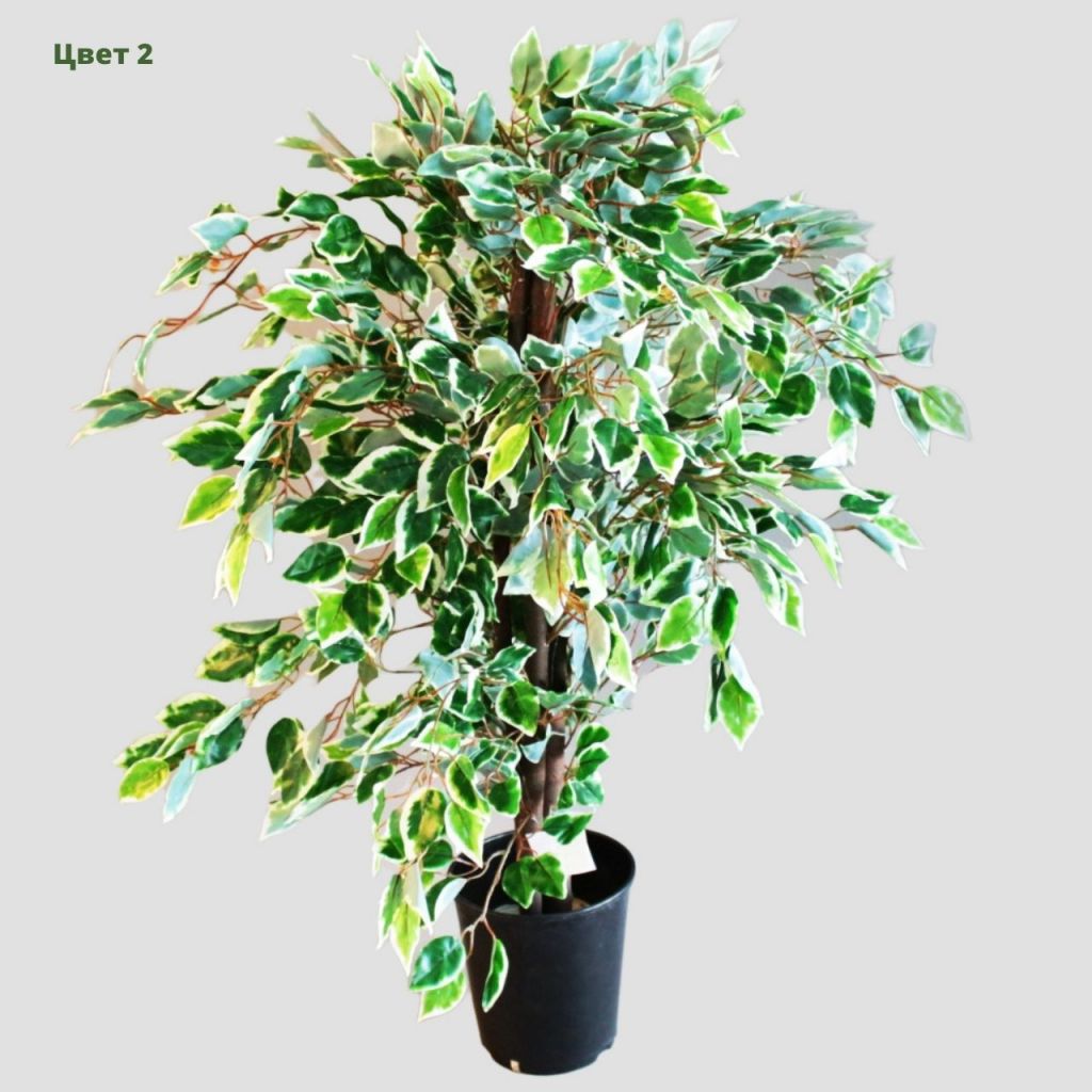 Дерево Фикус Бенджамина искусственное h120 см, FA15-1 Дерево Фикус Бенджамина искусственное h120 см, FA15-1