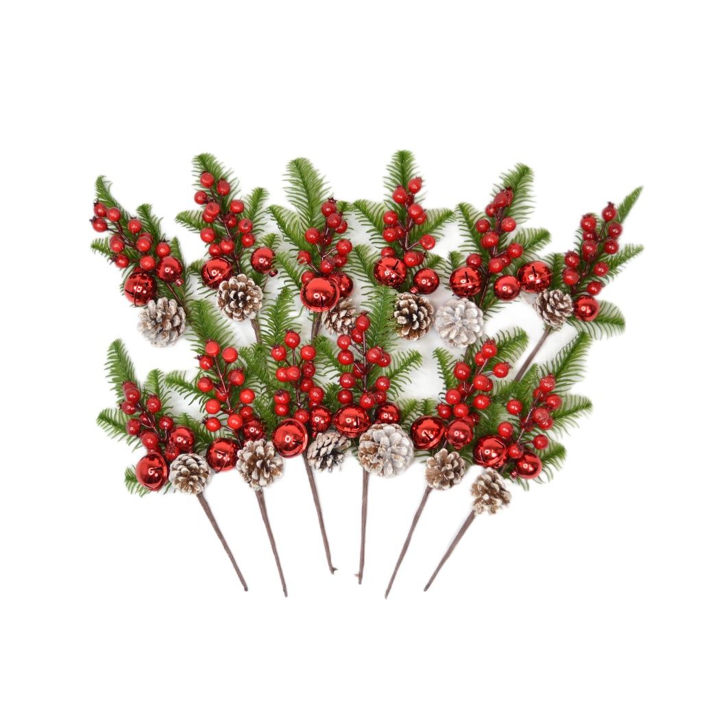 Ветка искусственная декоративная h31 см, 12 шт, FA10-37 Ветка искусственная декоративная h31 см, 12 шт, FA10-37