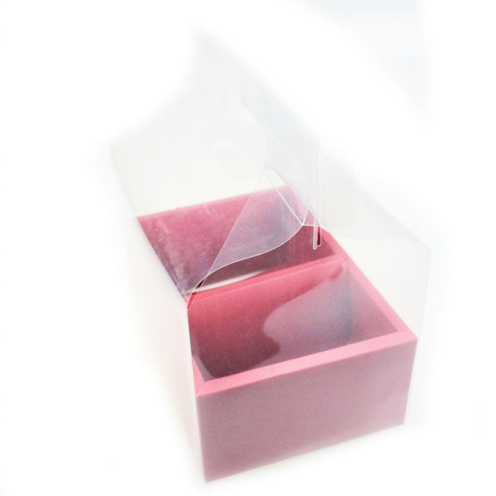 Коробка прямоугольная в пластиковом боксе, 26,5 х 18,5 х 10 см, 1 шт, Z3-28