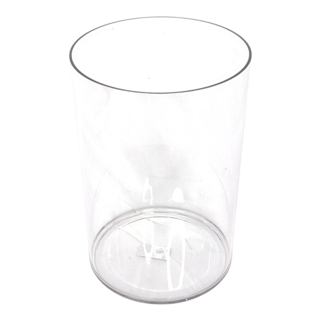 Вазон пластиковый Трубка d20 х h40 см, прозрачный, FA30-3 Вазон пластиковый Трубка d20 х h40 см, прозрачный, FA30-3