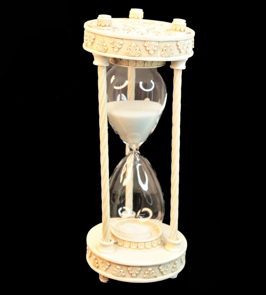 Фигура Часы песочные, h25 см, полистоун, W26-20 Фигура Часы песочные, h25 см, полистоун, W26-20