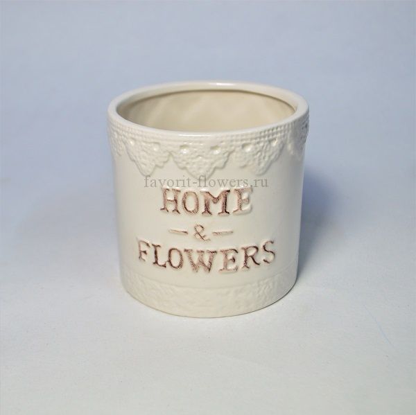 Кашпо керамика h10 см, М71-11/W17-16 Кашпо керамика h10 см, М71-11/W17-16