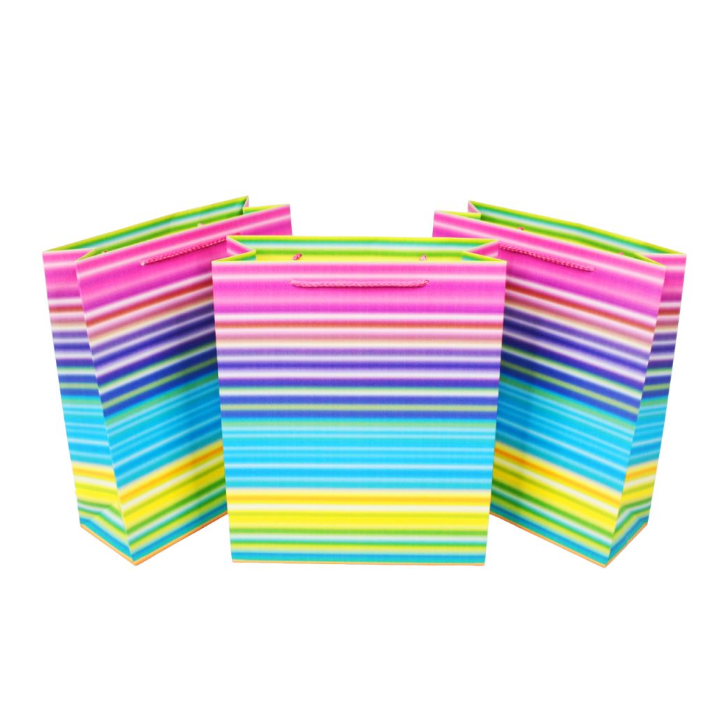 Сумка бумажная 32 х 26 х 12 см, Радуга, 12 шт, Z36-40 Сумка бумажная 32 х 26 х 12 см, Радуга, 12 шт, Z36-40
