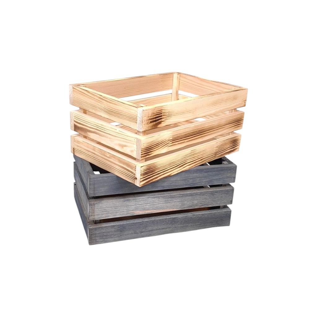 Ящик деревянный реечный M, 21 х 30 х 14.5 см Ящик деревянный реечный M, 21 х 30 х 14.5 см