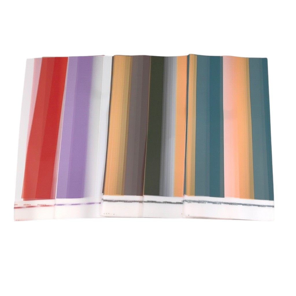 Пленка в листах Цветные полосы 58 х 58 см, 20 шт, FA27-10 Пленка в листах Цветные полосы 58 х 58 см, 20 шт, FA27-10