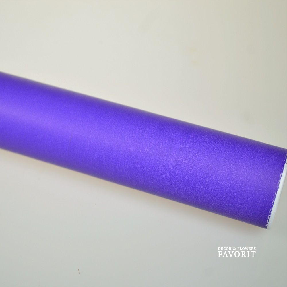 Бумага Крафт двухсторонний 70 см х 10 м, фиолетовый Бумага Крафт двухсторонний 70 см х 10 м, фиолетовый