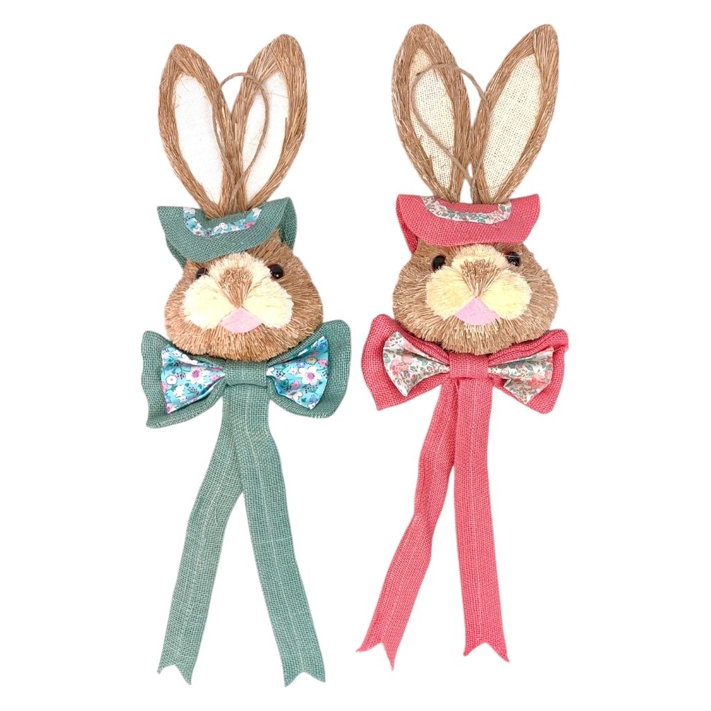 Декоративное украшение Кролик с бантом h35 см, FA35-11 Декоративное украшение Кролик с бантом h35 см, FA35-11