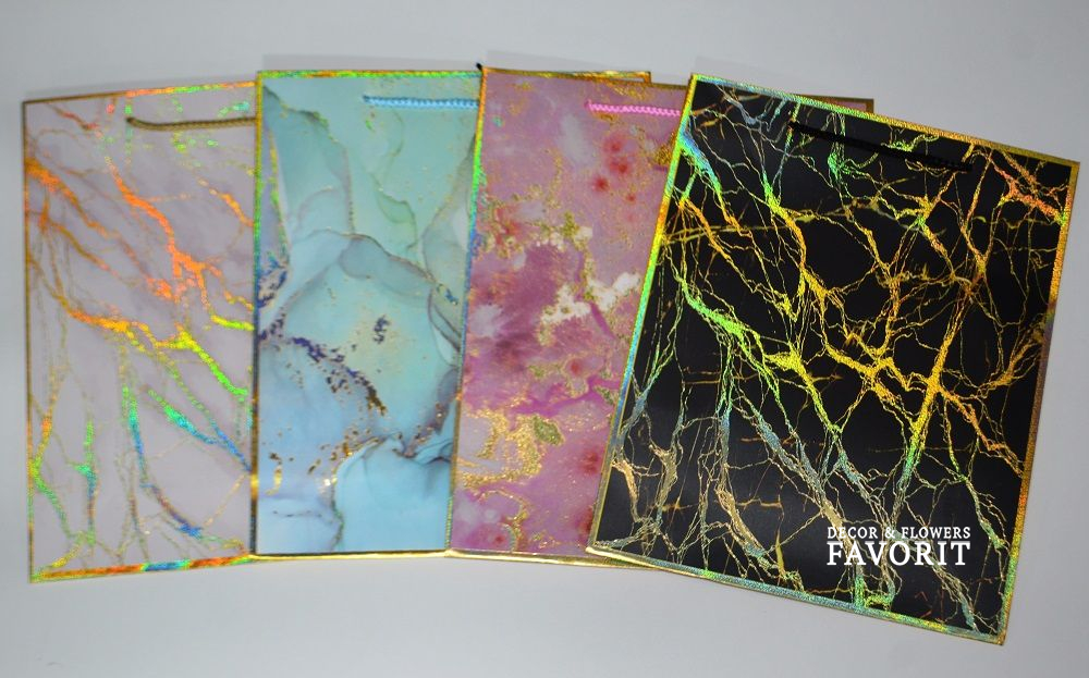 Сумка бумажная 32 х 26 х 10 см, Мрамор золото, W1-17 Сумка бумажная 32 х 26 х 10 см, Мрамор золото, W1-17