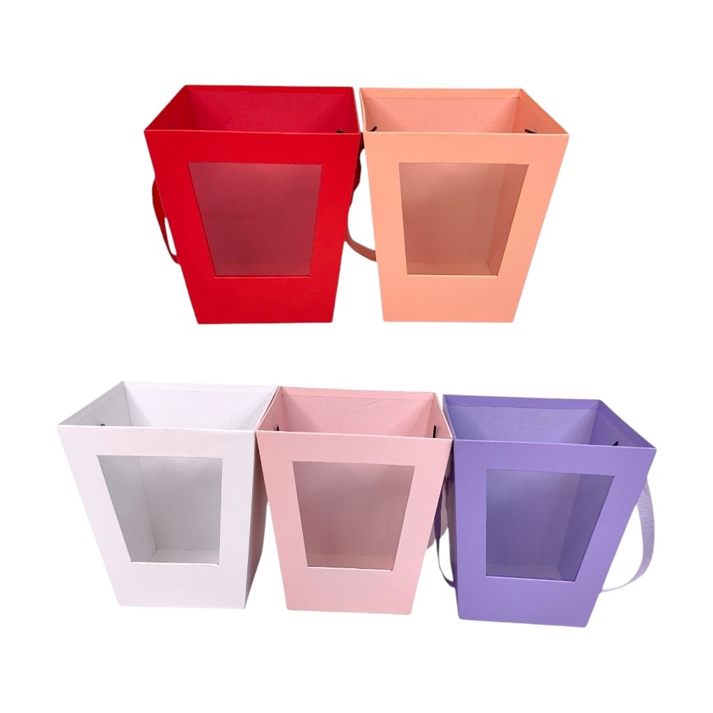 Коробка трапеция с окном h22 х 19 х 19 см, FA28-23 Коробка трапеция с окном h22 х 19 х 19 см, FA28-23