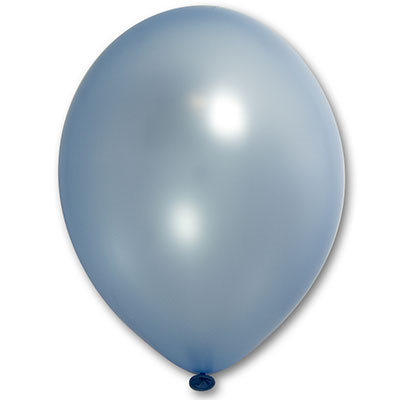 Надувные шары Металлик экстра 14", 25 шт, Mid Blue